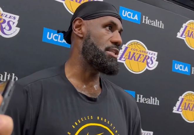 詹姆斯正式回歸湖人：我的肺感覺像新生兒 兩年前也曾坐骨神經痛