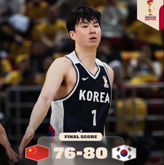 韓媒為韓國男籃發賀電：時隔7年再越過中國長城 李賢重成歷史首人