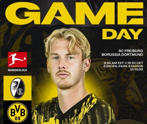 历史战绩碾压！多特对弗赖堡豪取7连胜，每场至少进3球